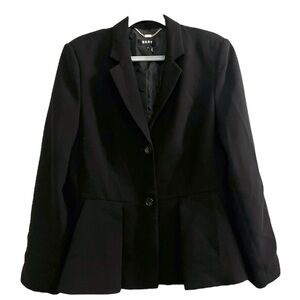 Black Peplum Blazer